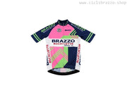 Maglia manica corta SANTINI ROSA - BRAZZO