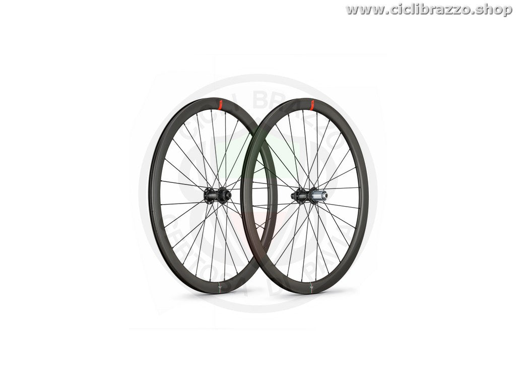 PAIR OF WHEELS WILIER NDR38 KC DISC