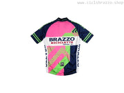 Maglia manica corta SANTINI ROSA - BRAZZO