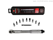 Chiave dinamometrica Weldtite CycloTools con set di inserti, 2 - 24 Nm