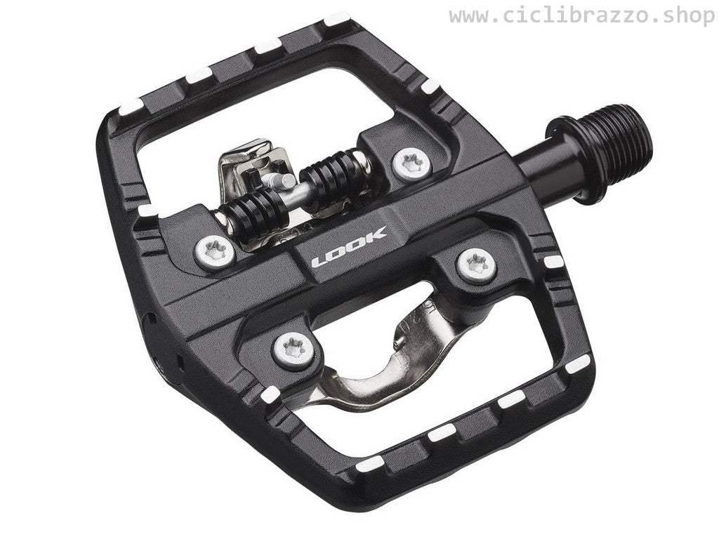 flat pedal mit spd Look X-Venture+ Gravel Flat / SPD Pedals