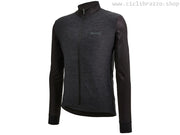 SANTINI SMS - Maglia maniche lunghe Colore Puro - Nero