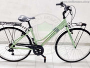 City Bike Fabrik Los Angeles Donna 28" - 6v 2021 verde