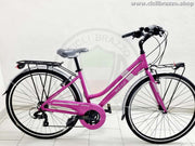 City Bike Fabrik Los Angeles Donna 28" - 21v 2021 rosa