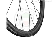 COPPIA RUOTE FULCRUM RAPID RED CARBON DB GRAVEL